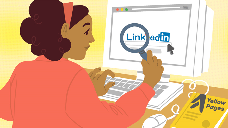 Tìm kiếm thông tin trên LinkedIn